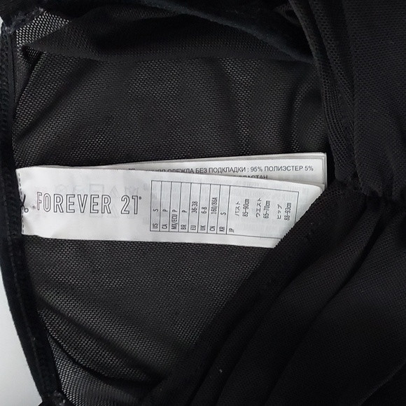 F21 Mesh Ruched Bodysuit - Picture 12 of 12